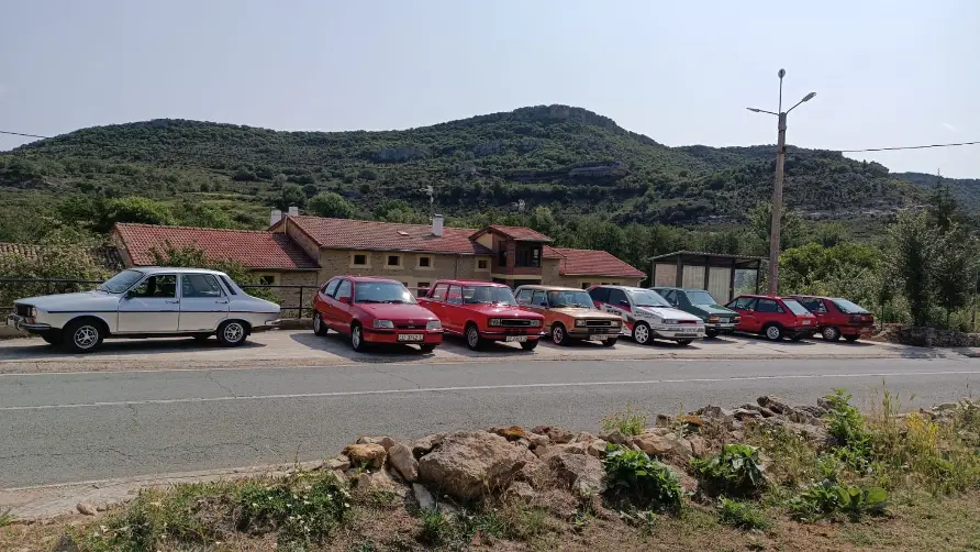 Concentración de coches clásicos de Escaño